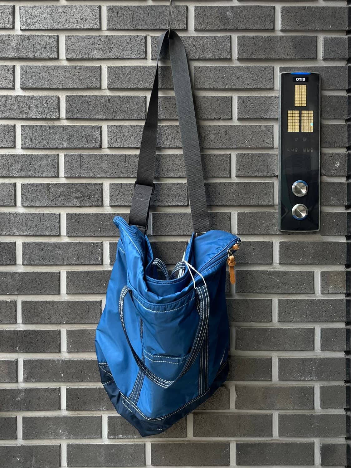 PORTER 포터 스티치 호보백 블루 상품이미지6