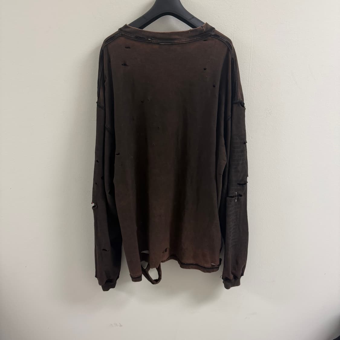 Vintage destroyed layered long t 상품이미지8