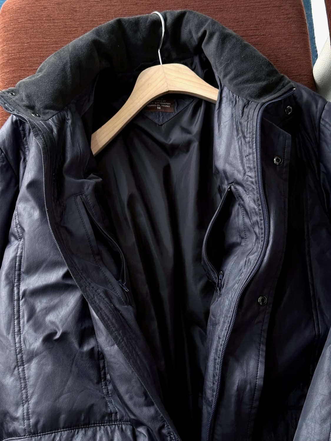 Down padded stand collar field jacket 상품이미지4