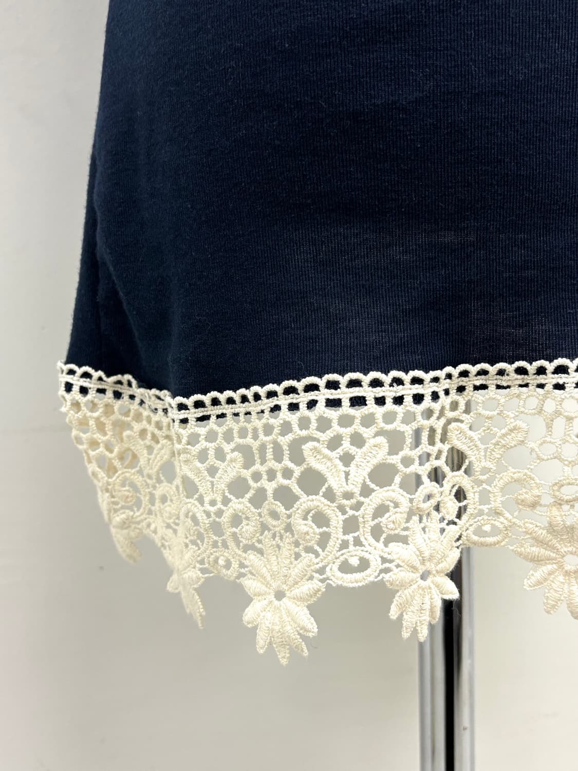 빈티지 네이비 슬리브리스 상품이미지4