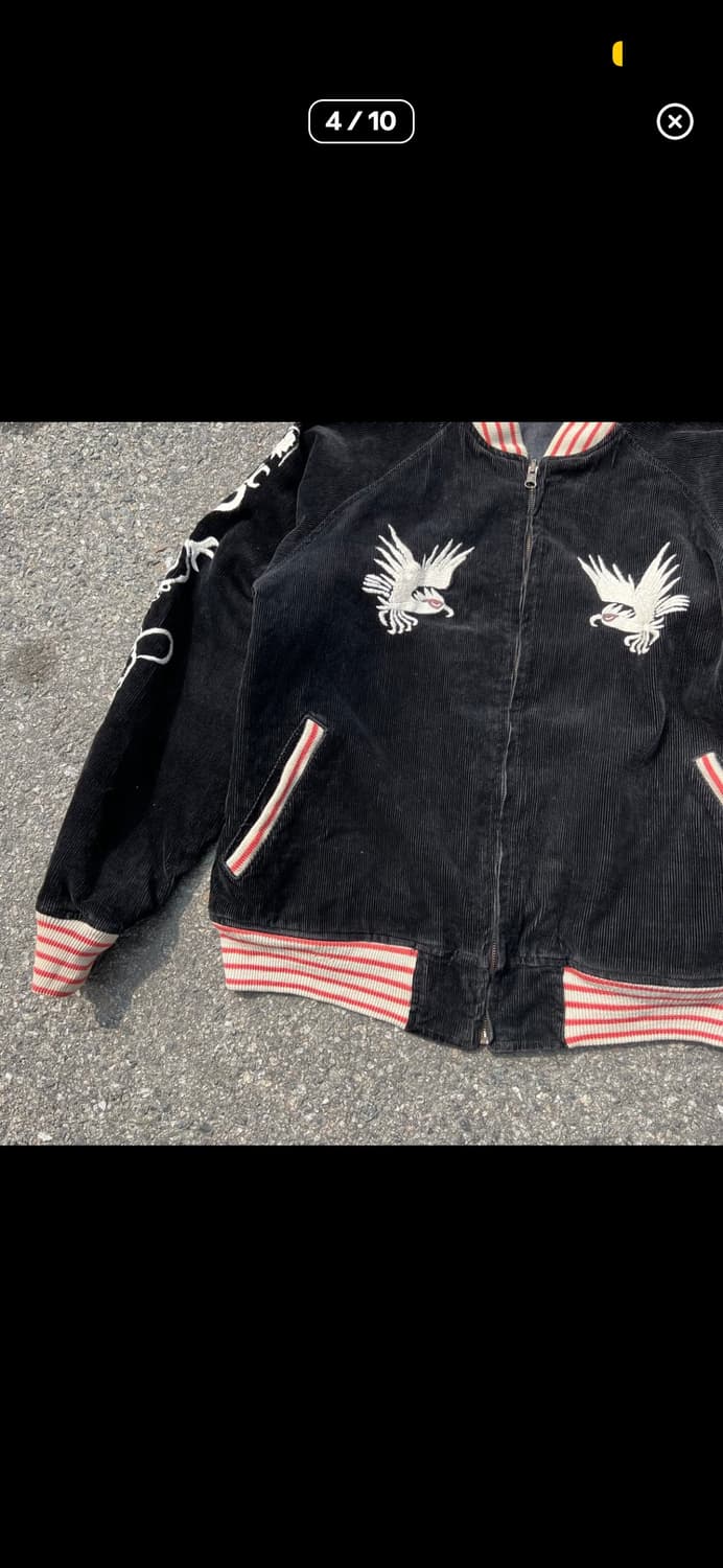 스크립트 리버시블 스카잔 상품이미지4