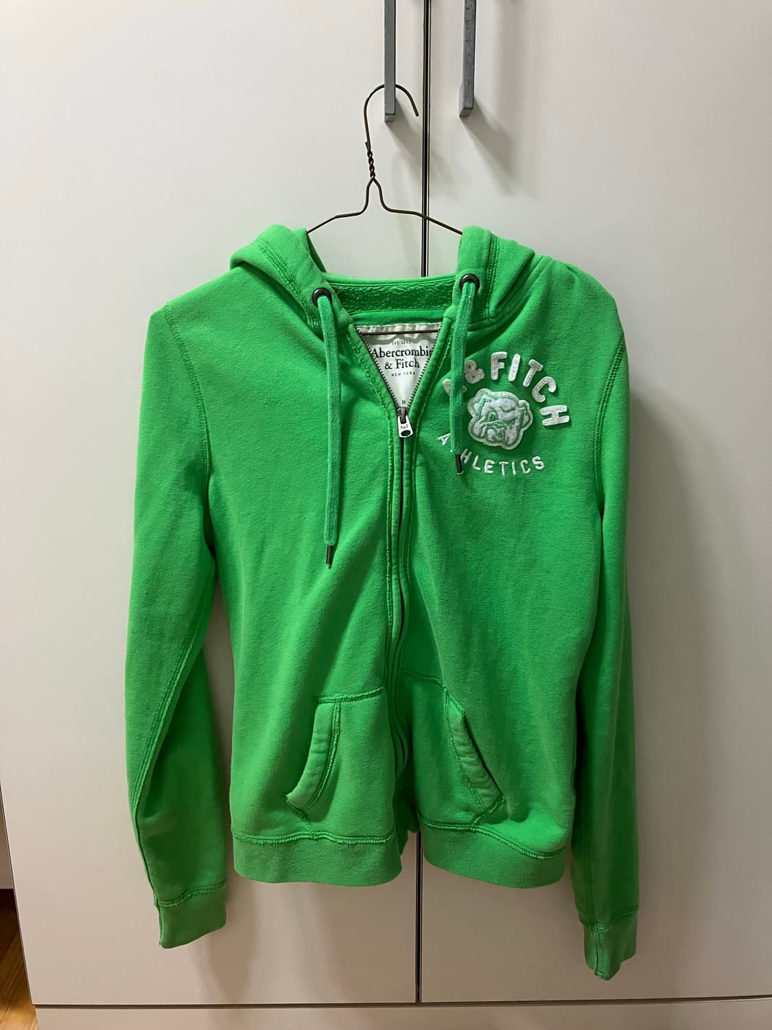 <M> 아베크롬비 후드집업 그린 빈티지 상품이미지1