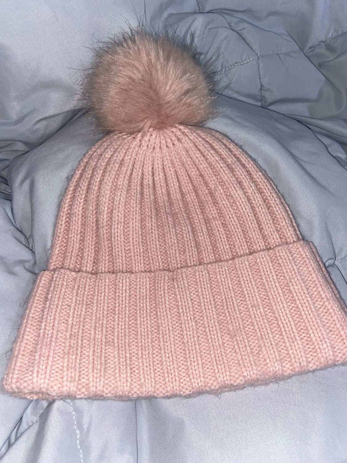 핑크 방울 비니 상품이미지1