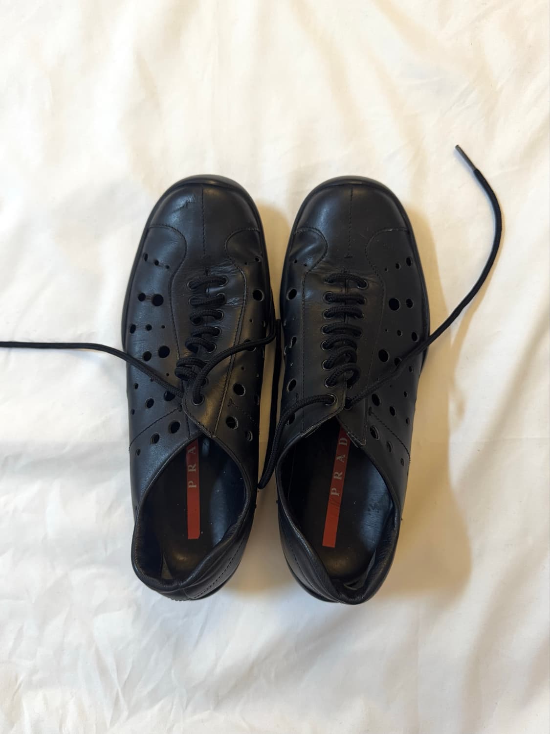 Prada Sports Punch-Hole Sneakers 상품이미지1