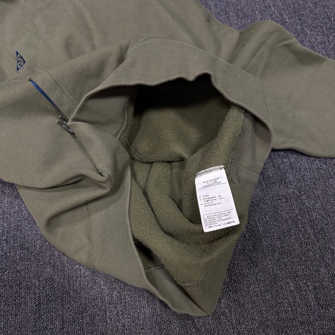 나이키 ACG 풀오버 카키 후드 상품이미지9