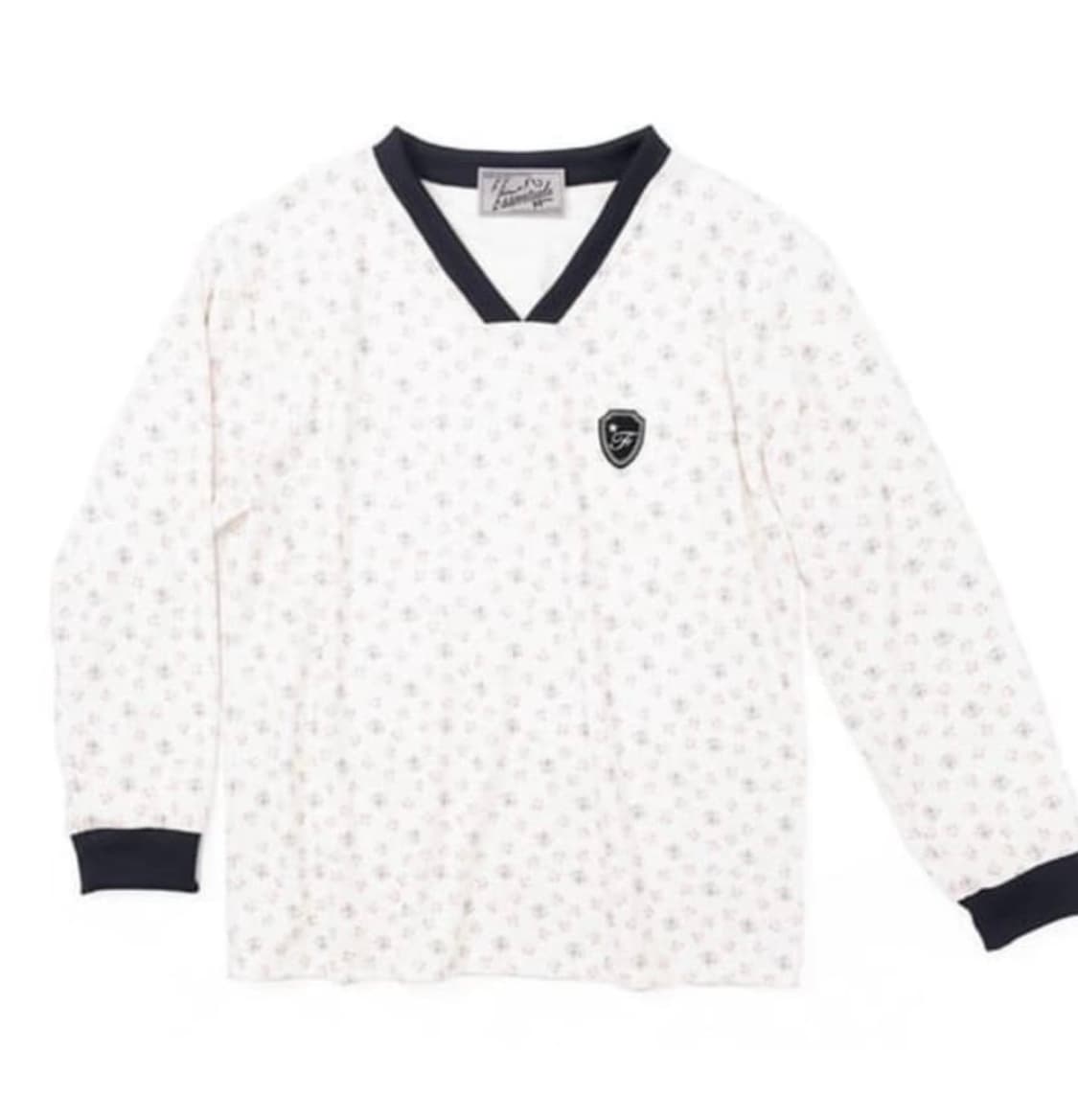 샵페어리 브이넥 테리셔츠 상품이미지1