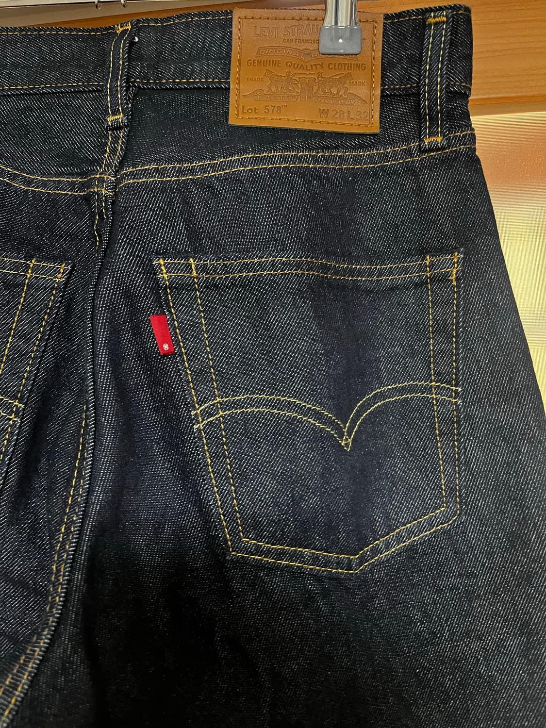 리바이스 578 딥인디고 28사이즈  상품이미지3