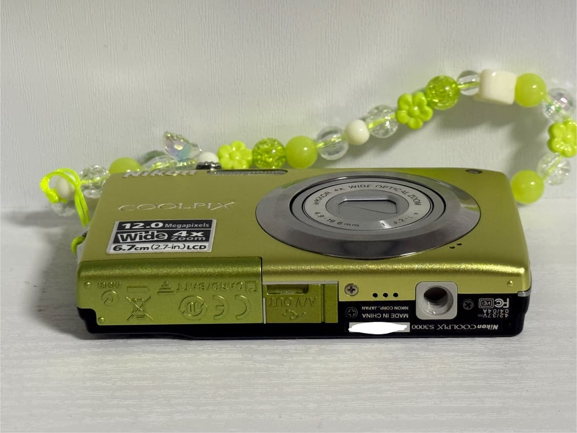 라임색🍋‍🟩Nikon COOLPIX 니콘 쿨픽스 S3000 디지털 카 상품이미지5