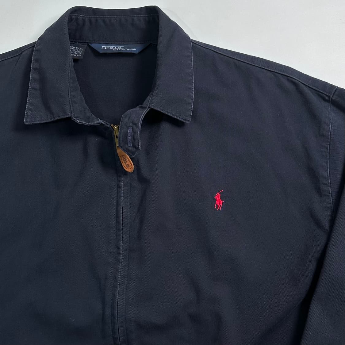 90s 폴로 랄프로렌 USA 네이비 스윙탑 자켓 상품이미지4