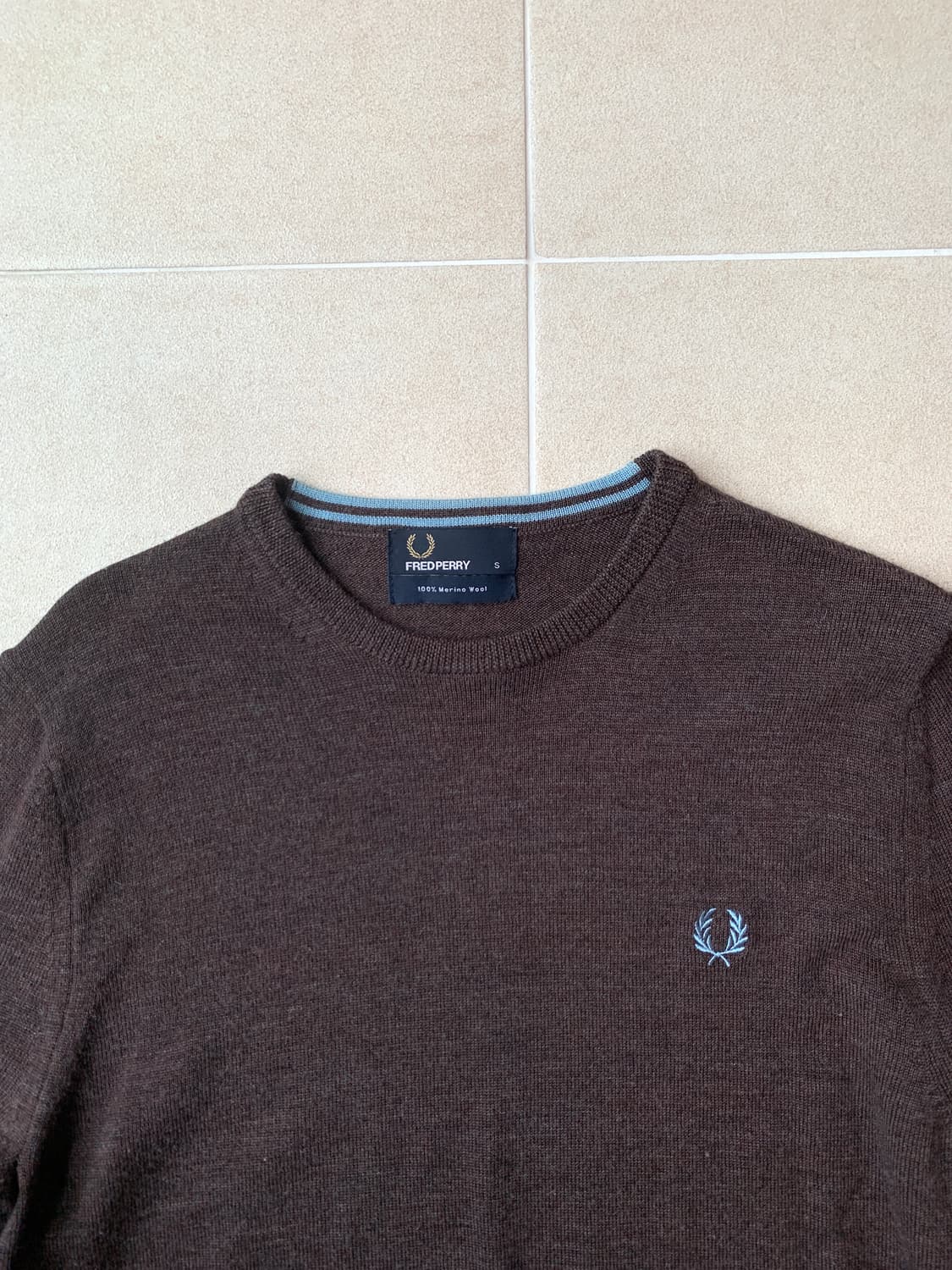 Fred perry merino wool knit 상품이미지3