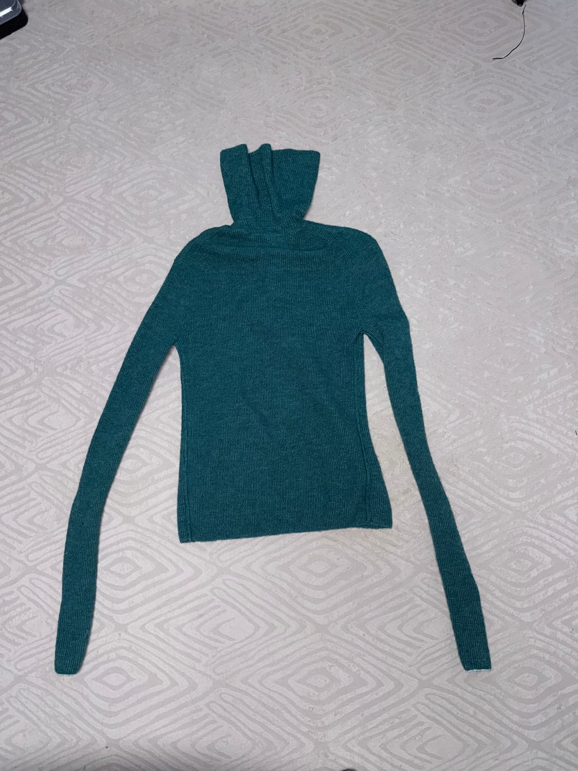 아크네 스튜디오 딥그린 니트 가디건 상품이미지3