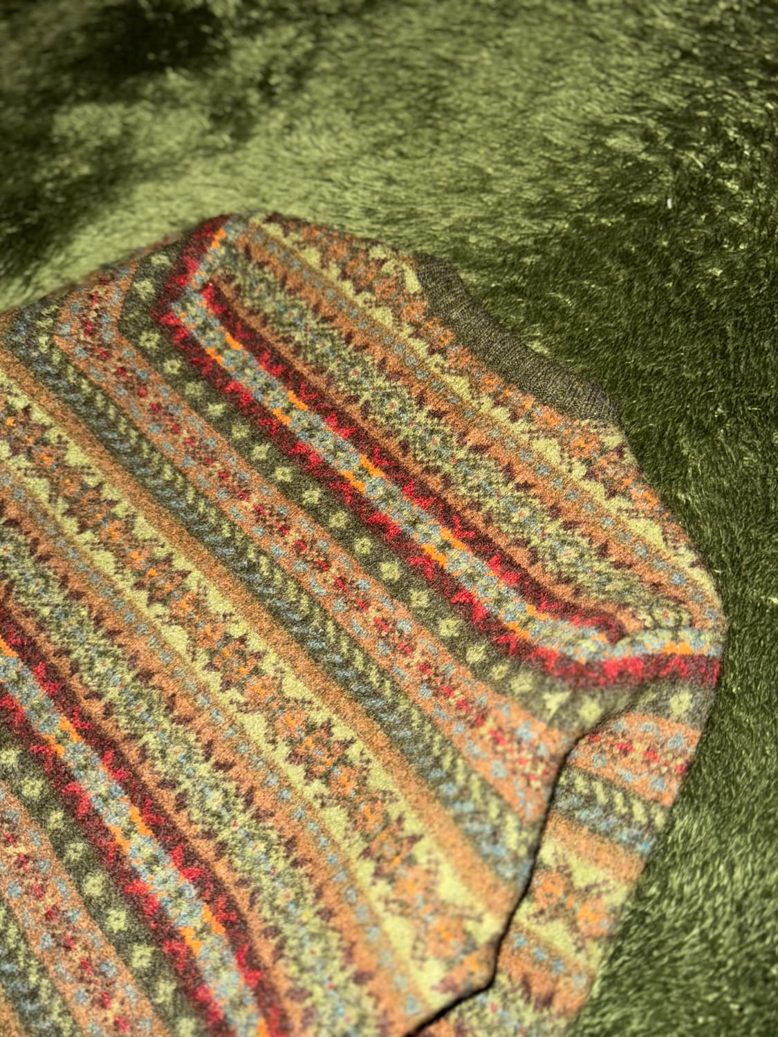 할리 오브 스코틀랜드 헨리 코튼 별주 페어 아일 심리스 니트 상품이미지8