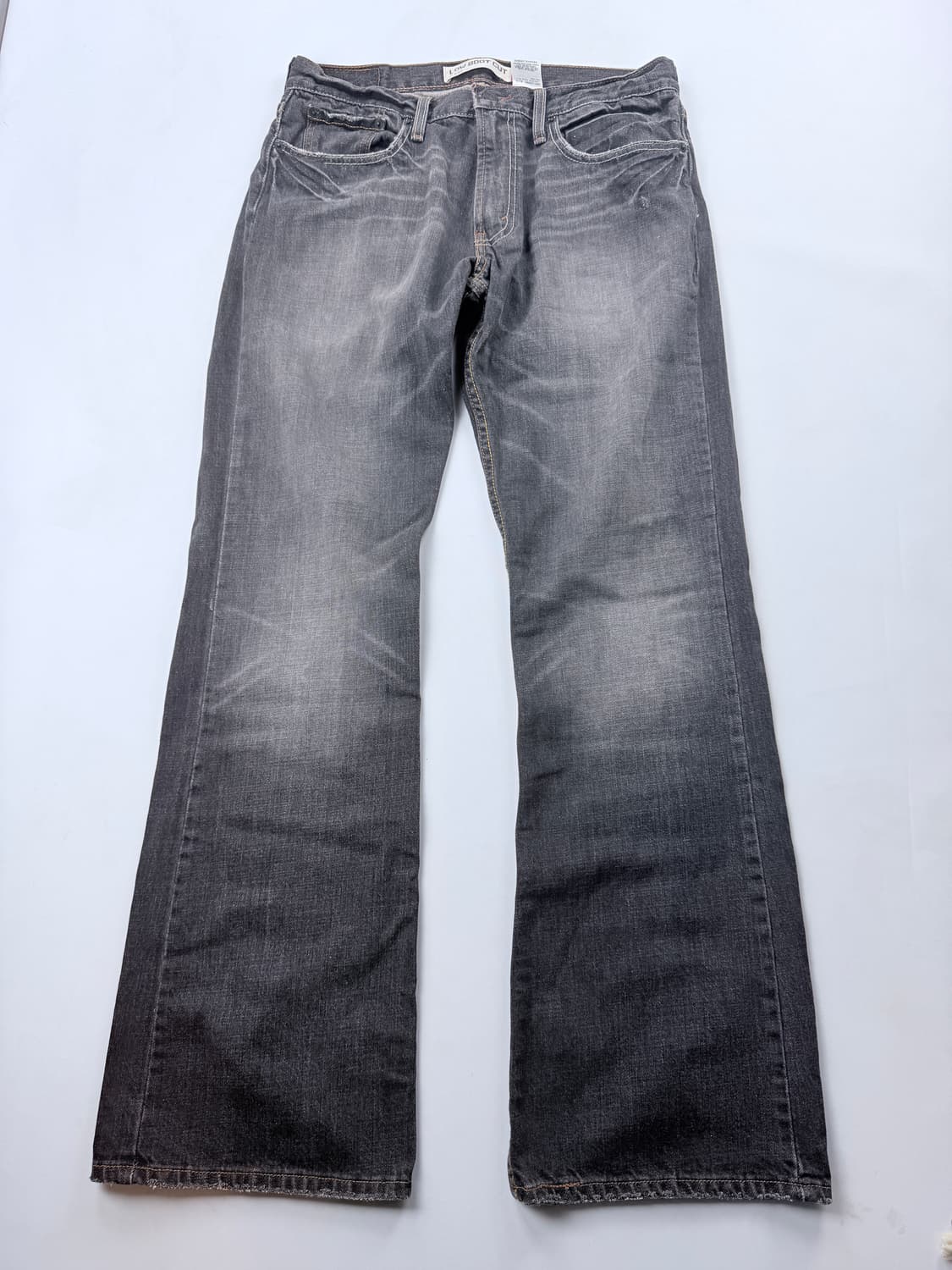 리바이스 527 부츠컷 흑청 데님팬츠 상품이미지4