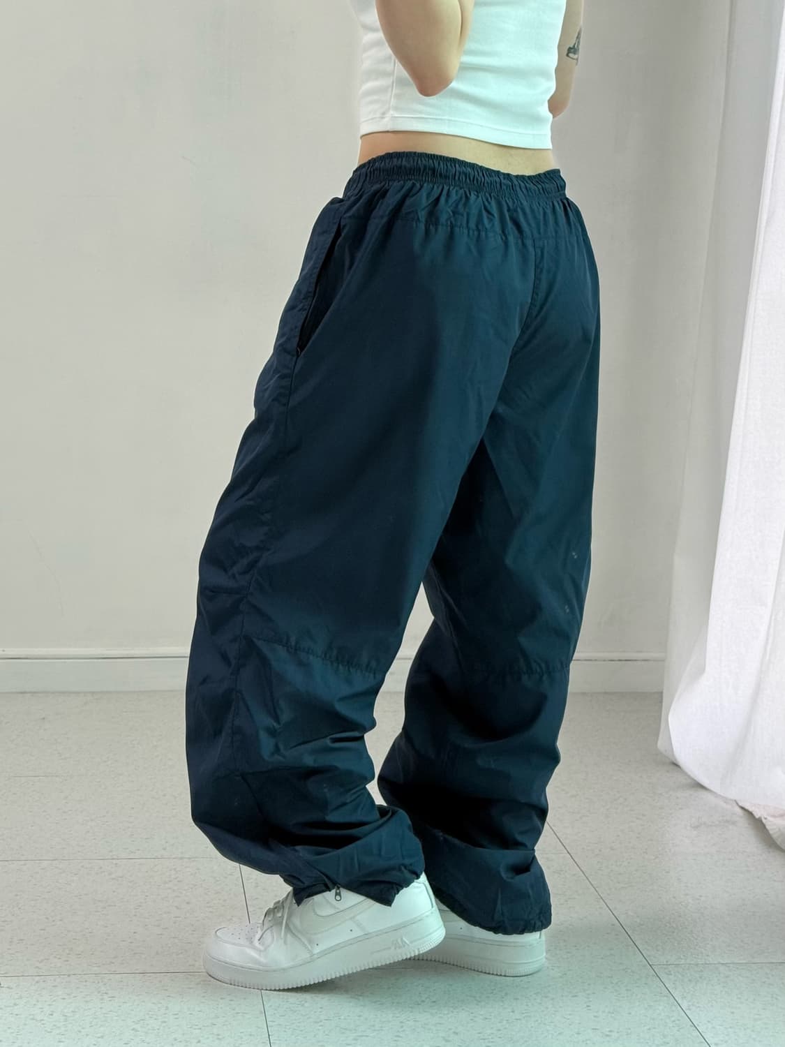 나이키 네이비 나일론 트랙팬츠 상품이미지3