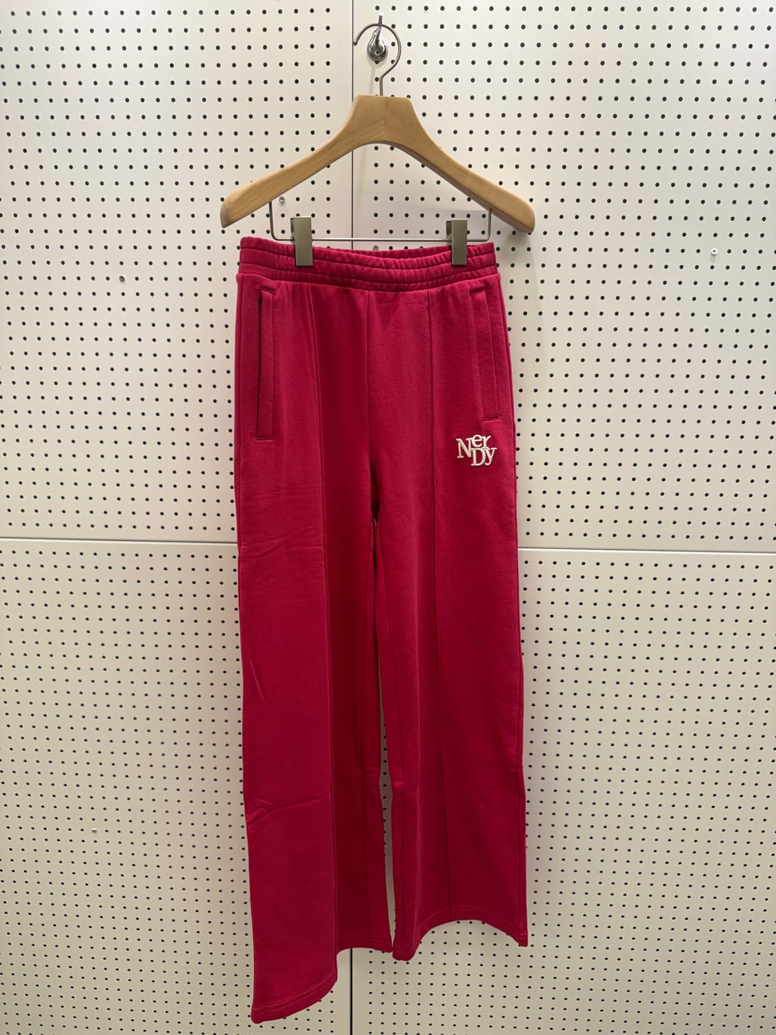 널디 핑크 스트레이트 트레이닝 팬츠 U885 상품이미지2