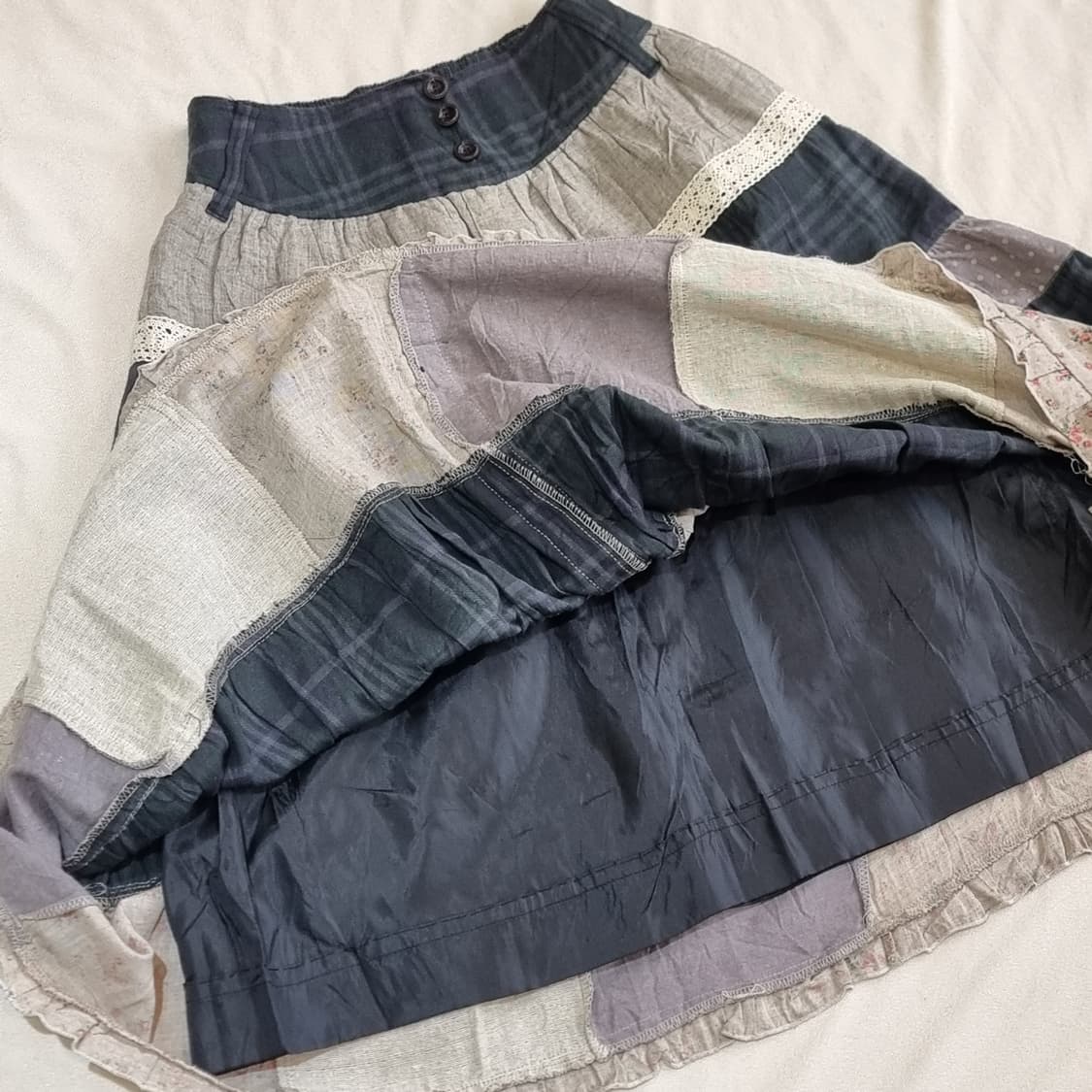 빈티지 패치워크치마 상품이미지5