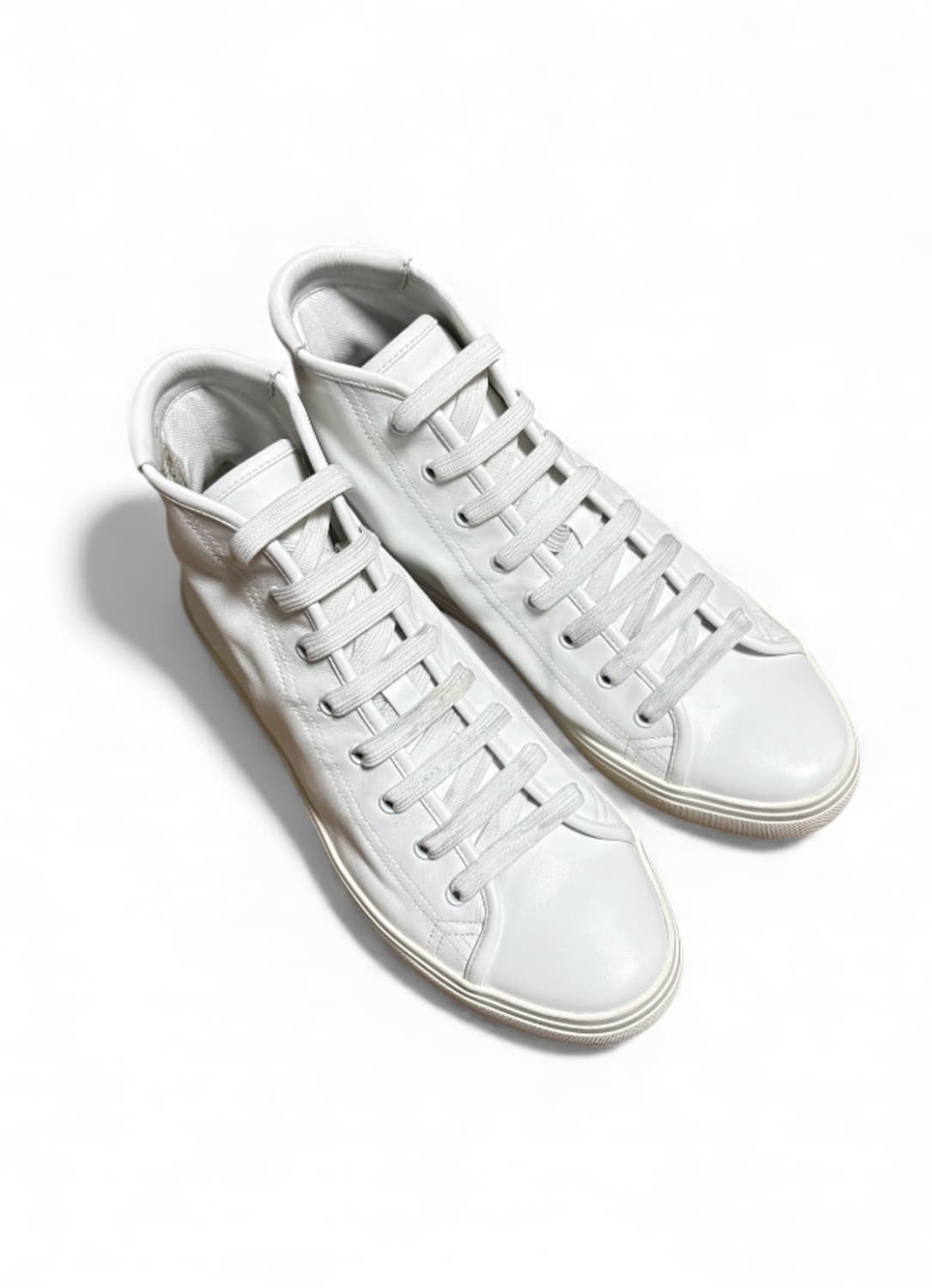 생로랑 하이탑 스니커즈 화이트 42.5 상품이미지1