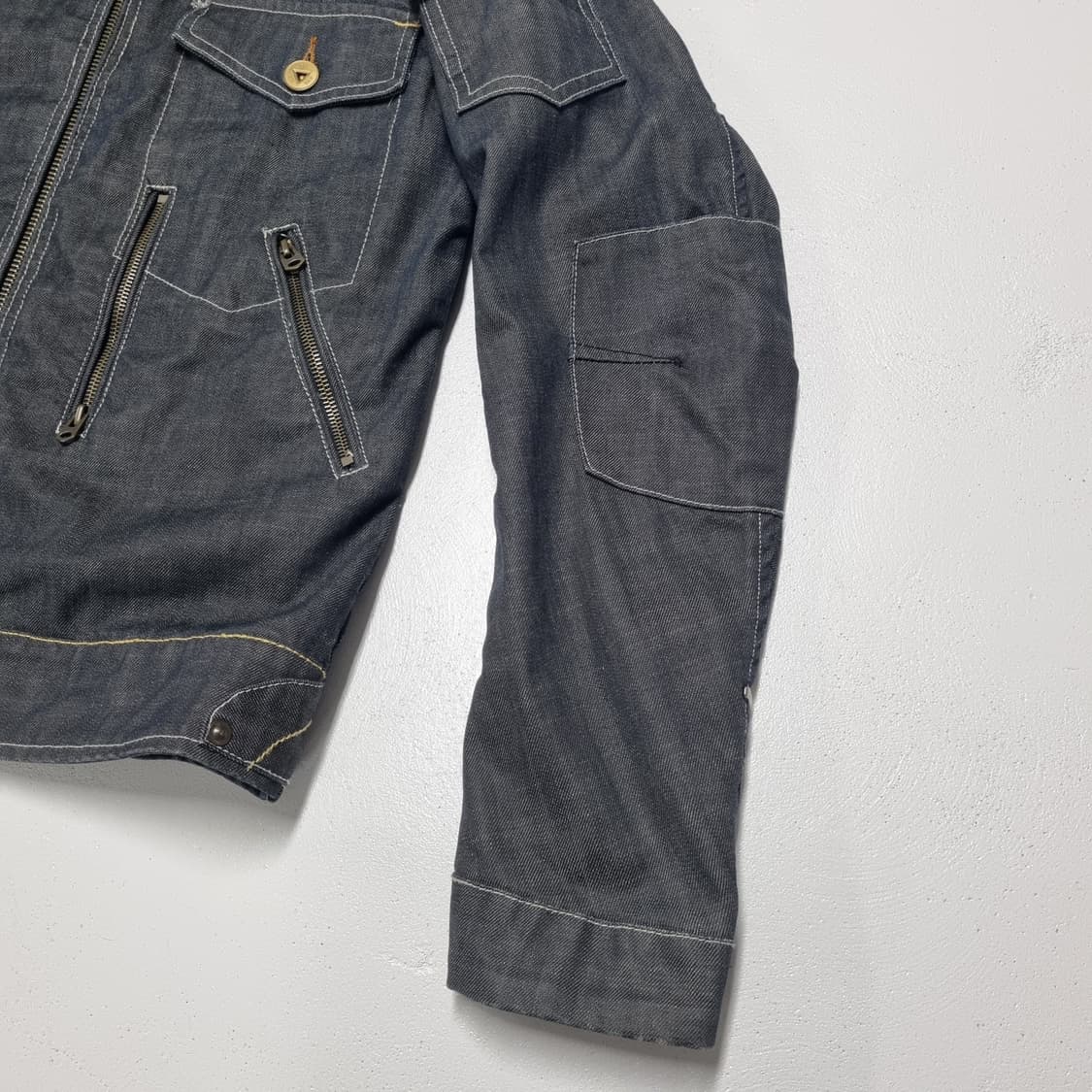 G-STAR RAW 데님 바이커자켓 - L 상품이미지5