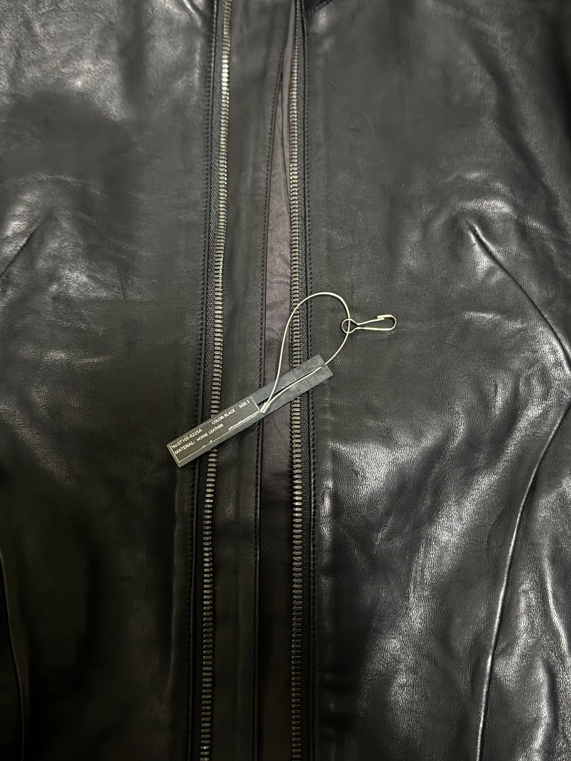 [3]D.HYGEN hooded horse leather jacket 상품이미지8