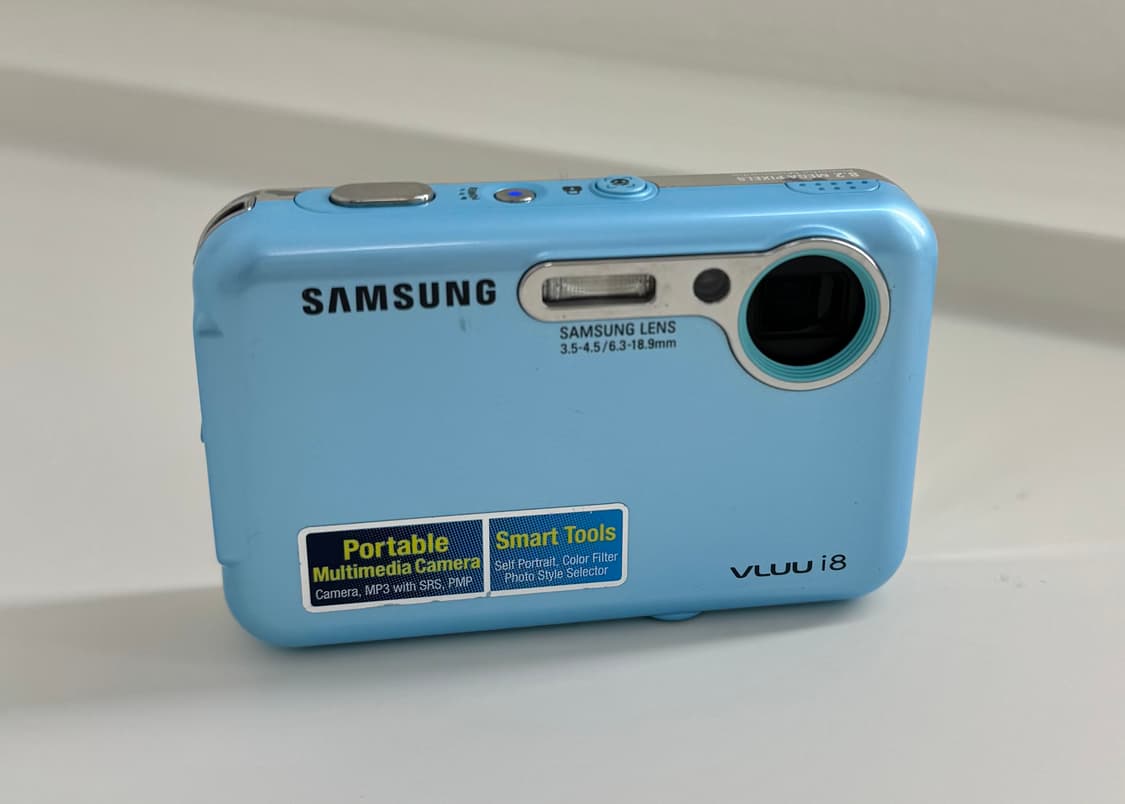 삼성 vluu i8 스카이블루 상품이미지1