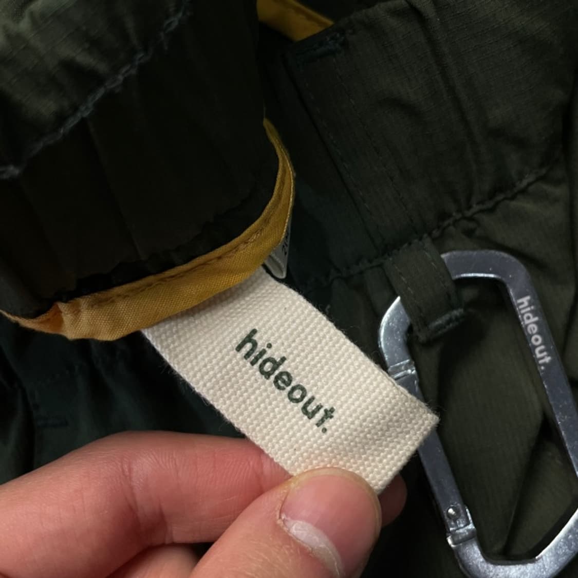 95 하이드아웃 와이드 파라슈트 카고팬츠 상품이미지3