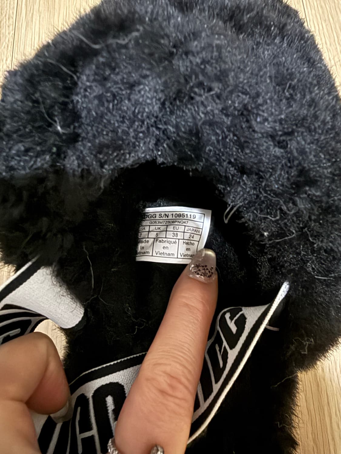 정품)어크 플랫폼 샌들 슬리퍼 블랙 (235) 상품이미지5