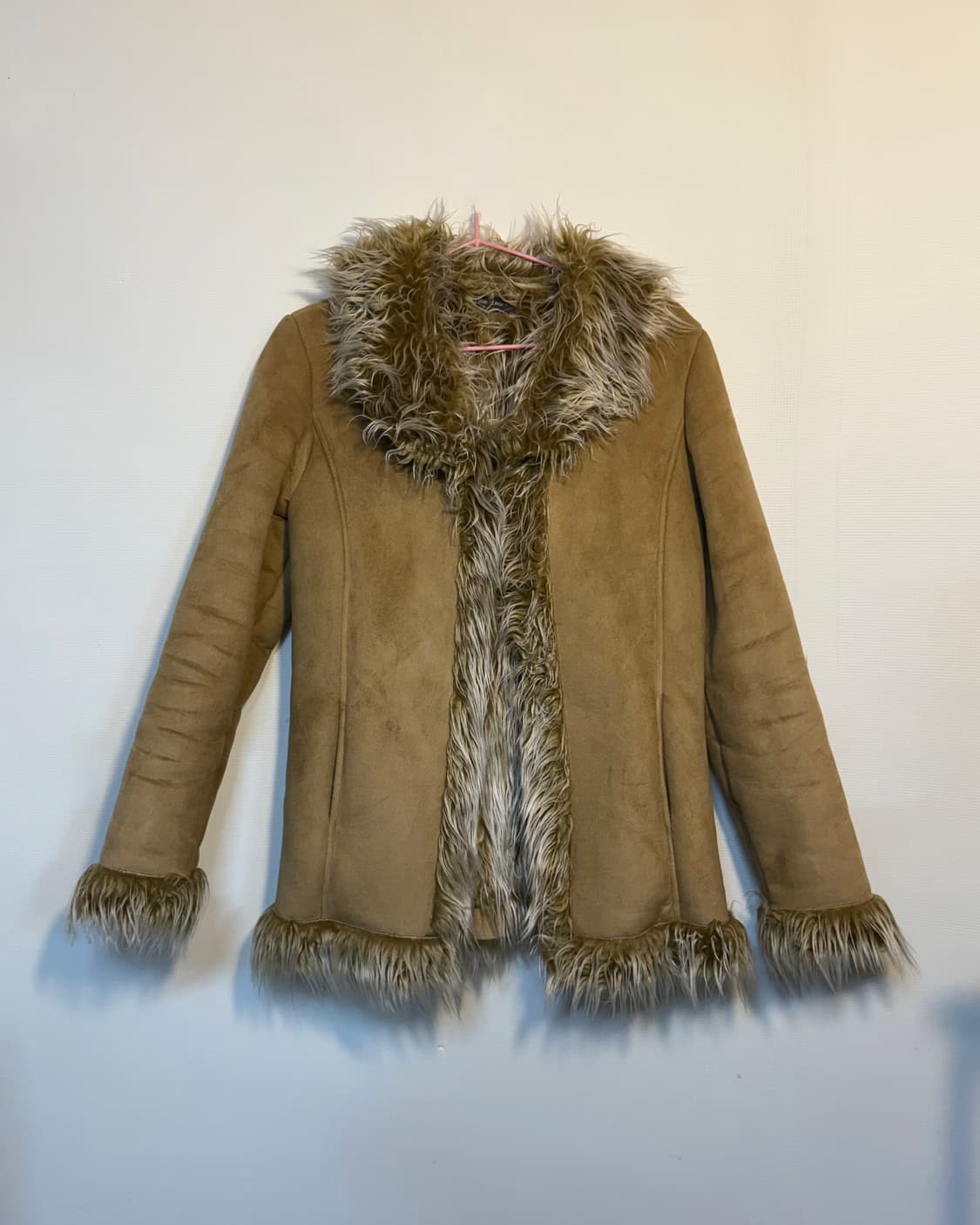 핀터레스트 무드 y2k 페이크 퍼 코트 상품이미지5