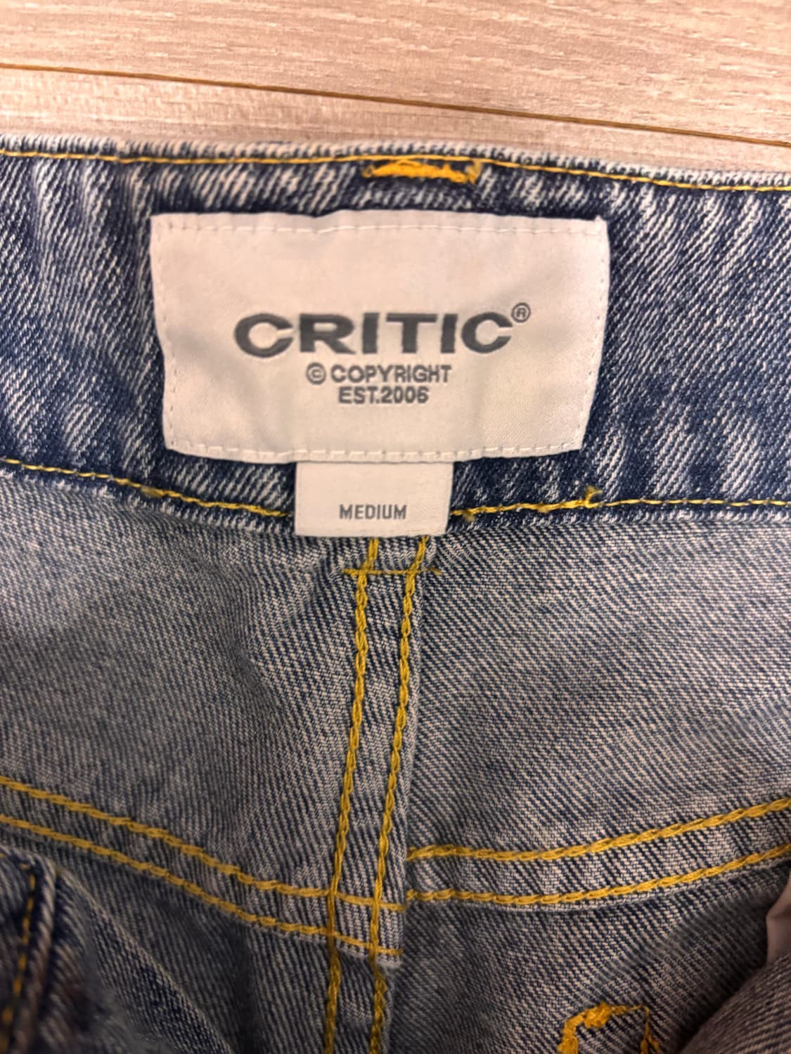 크리틱 더티 워시 데님 상품이미지2