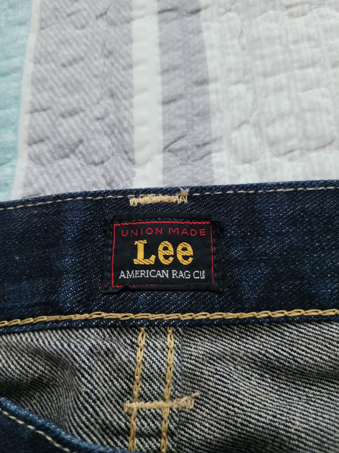 리 Lee & 아메리칸렉시 콜라보. 슬림테이퍼드진. 29-30사이즈 상품이미지5
