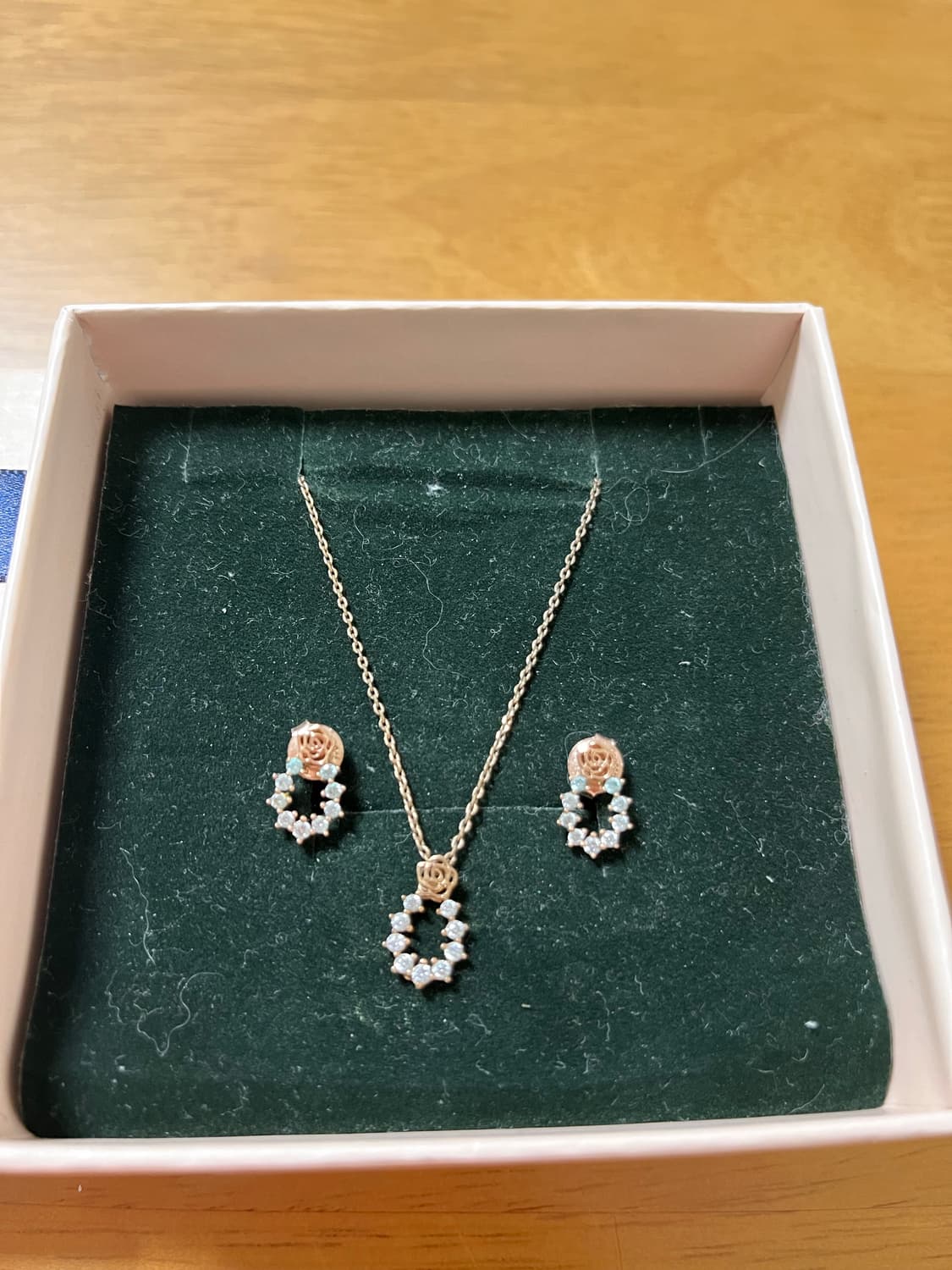 Rosemont 로즈몽 까메오 목걸이 & 귀걸이 셋트 상품이미지2