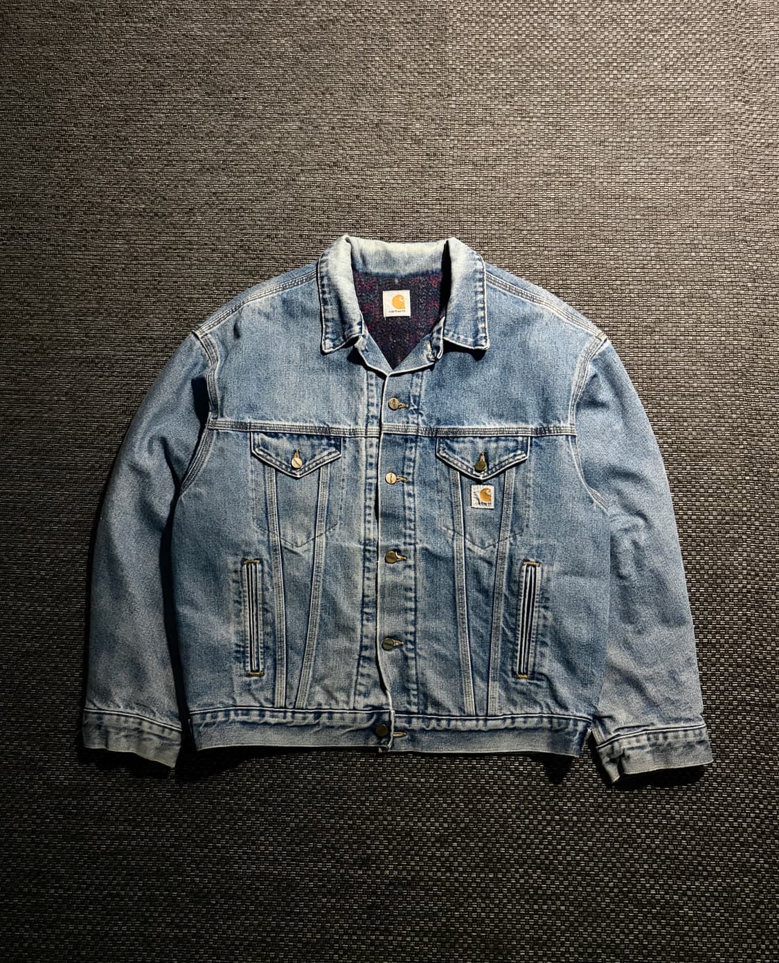 90s 칼하트 아즈텍 트러커 J62 DNM L USA🇺🇸 상품이미지1