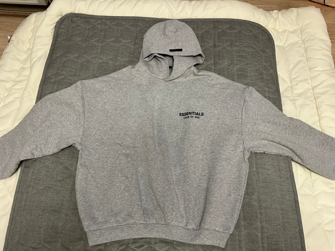 에센셜 Fear Of God 후드티 회색 24FW 상품이미지1
