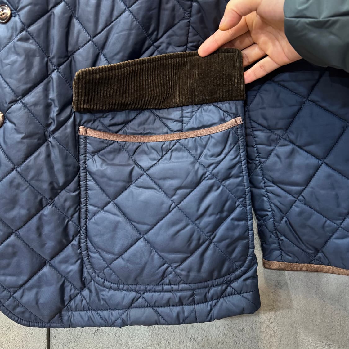 랄프로렌 폴로 퀼팅 자켓 (XL)    상품이미지4