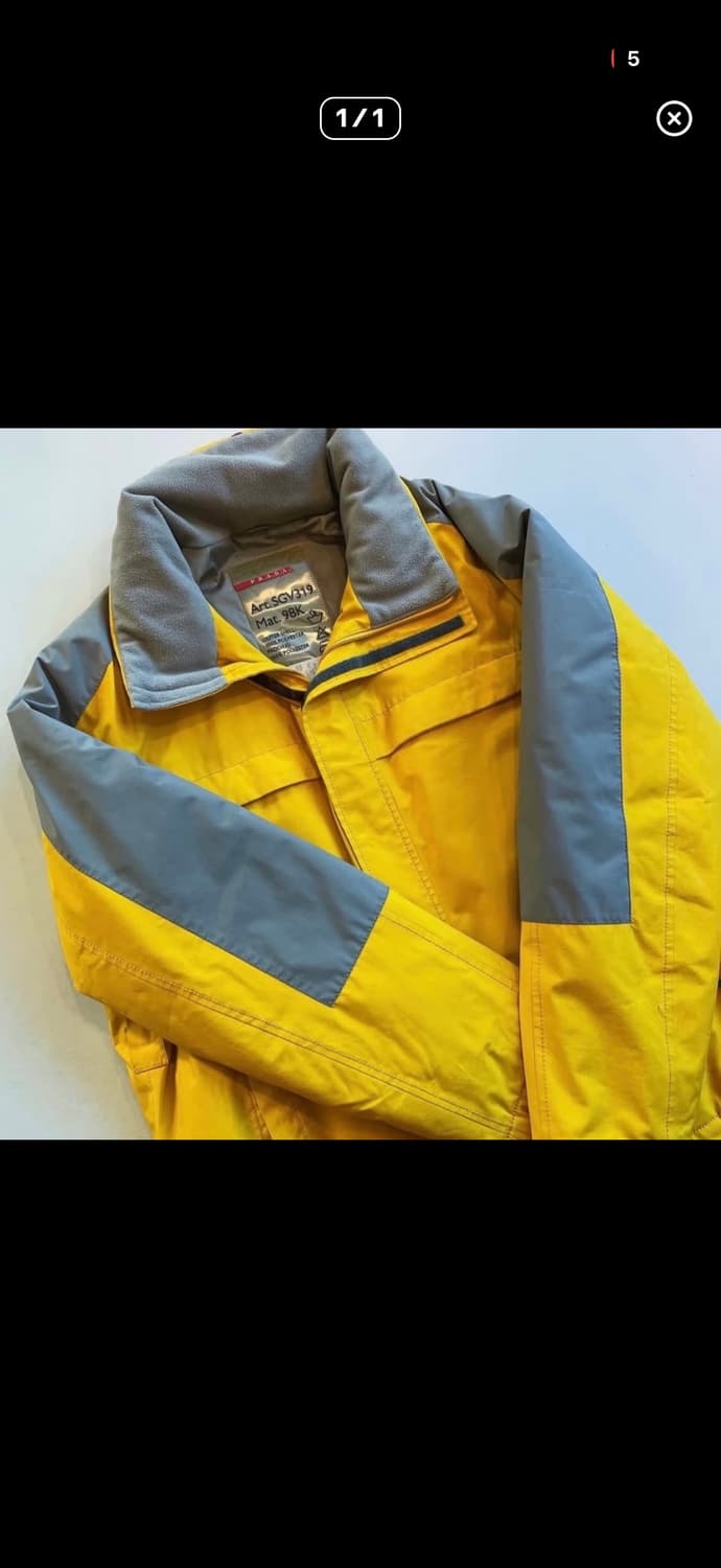 급처) 프라다 스포츠 스키파카 52 상품이미지1