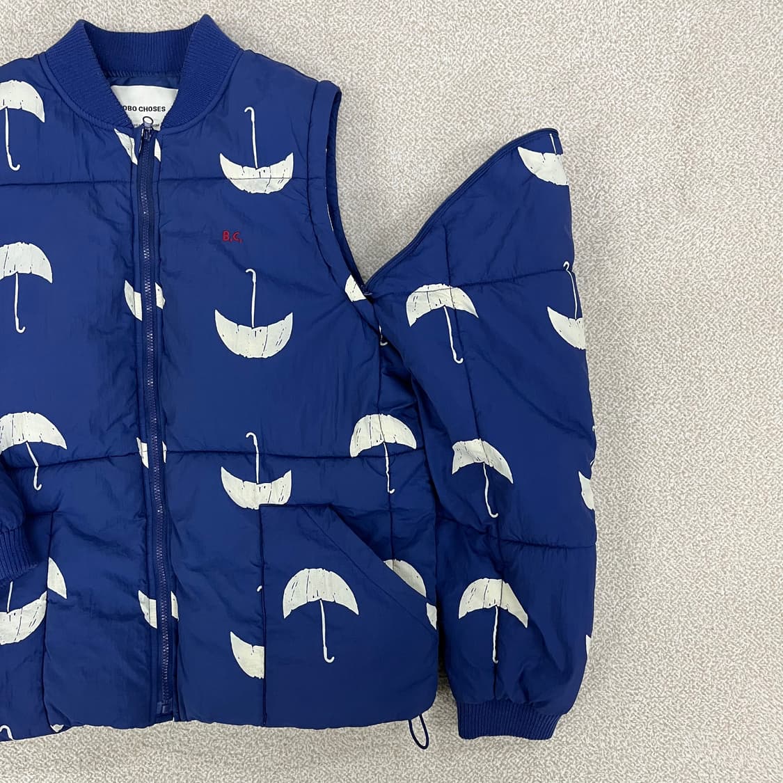 [145/10세] 보보쇼즈 키즈 아동 패딩 자켓 (조끼분리) 3917 상품이미지4