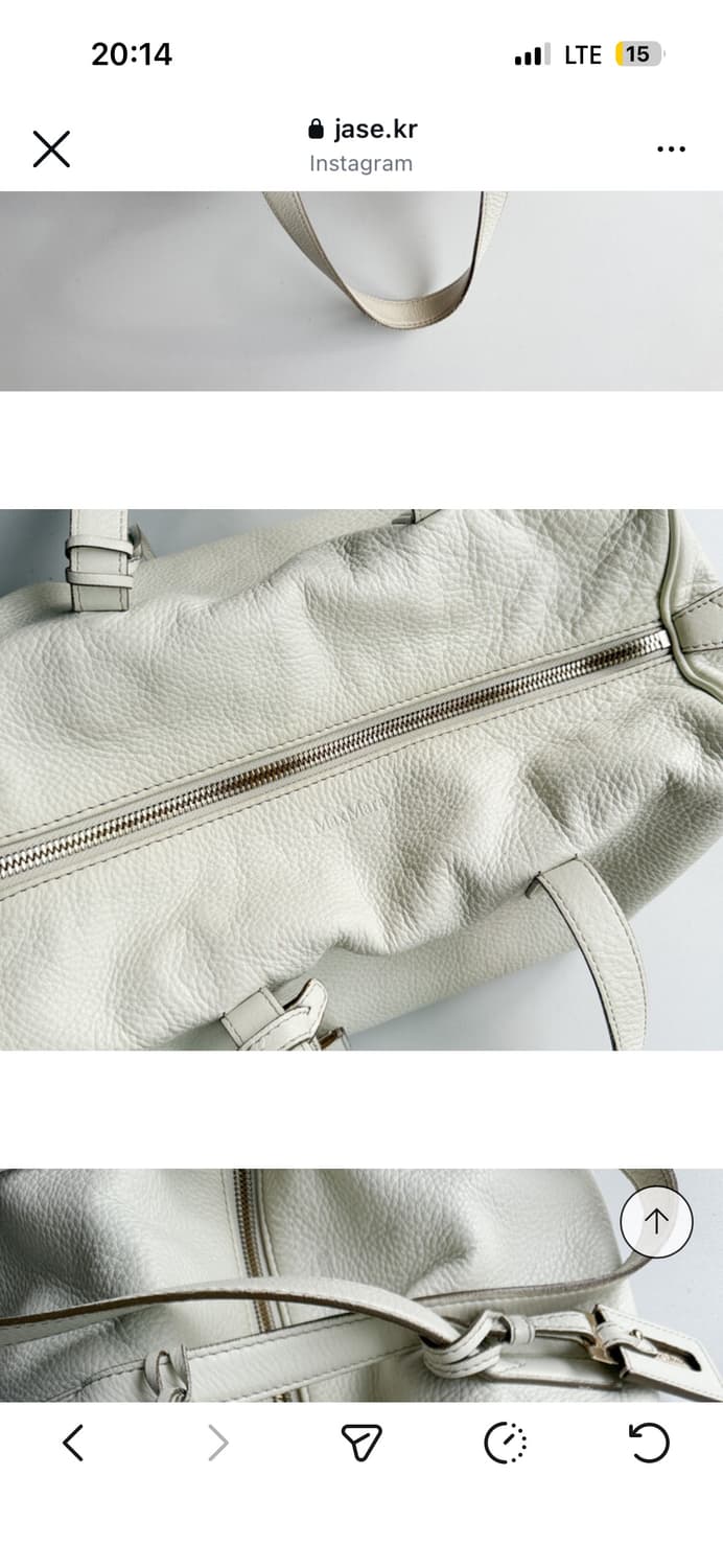 막스마라 올드 보스턴백 old MAX MARA - Boston Bag  상품이미지8