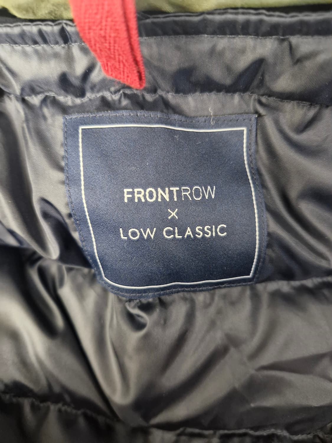 프론트로우x로우클래식 밀리터리 구스다운 파카_XS 상품이미지9