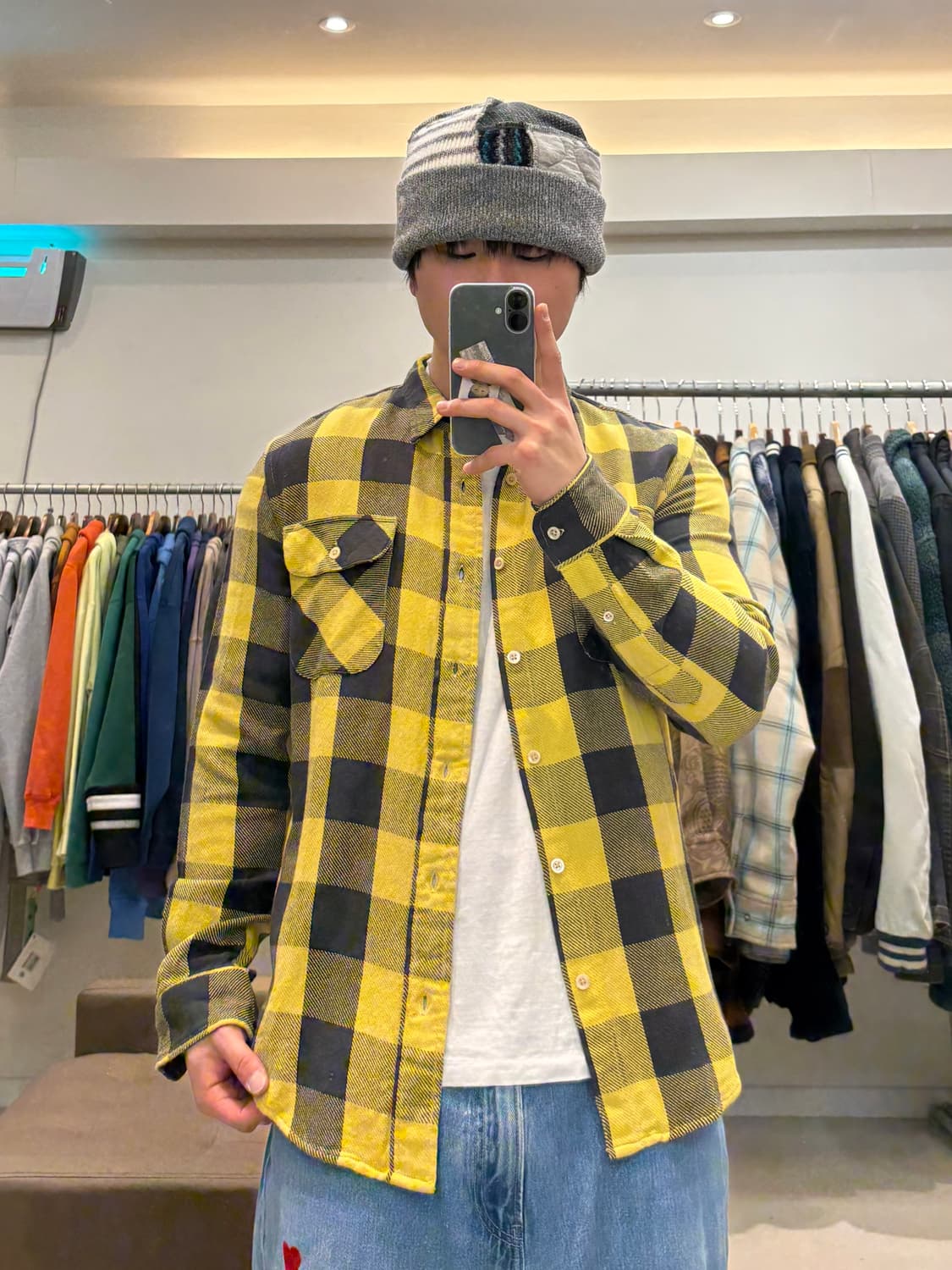 리바이스 웨스턴 체크 셔츠 상품이미지7