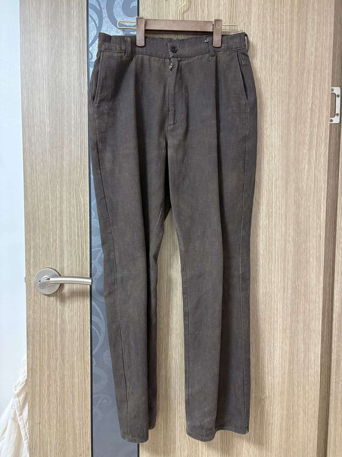 Mono prive. Dyed straight pants 상품이미지1