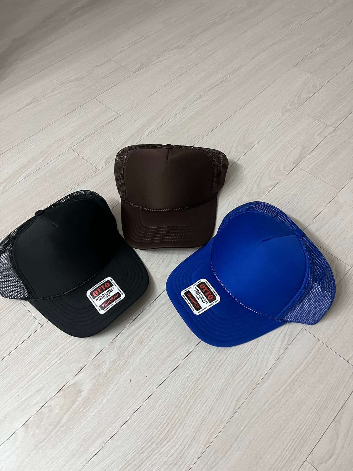 오토 무지 트러커캡 일괄 4만원 상품이미지1