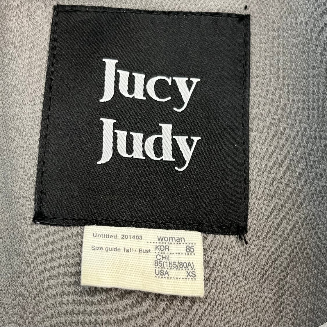 쥬시쥬디 여성 크롭 테일러드 자켓 (85) 상품이미지3