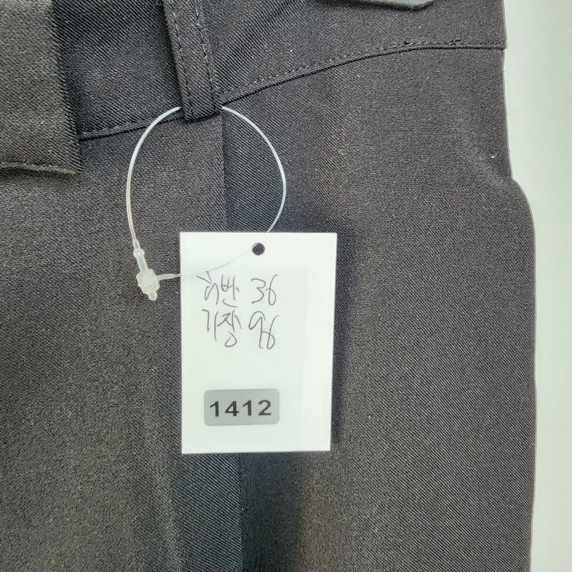 하이퀄리티 검정색 기본 슬랙스 상품이미지7