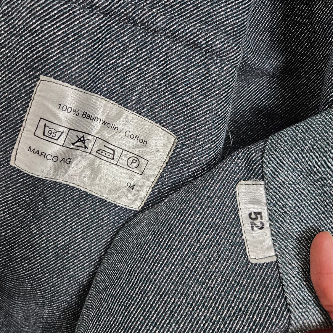 스위스군 데님 워크 자켓 52 상품이미지8