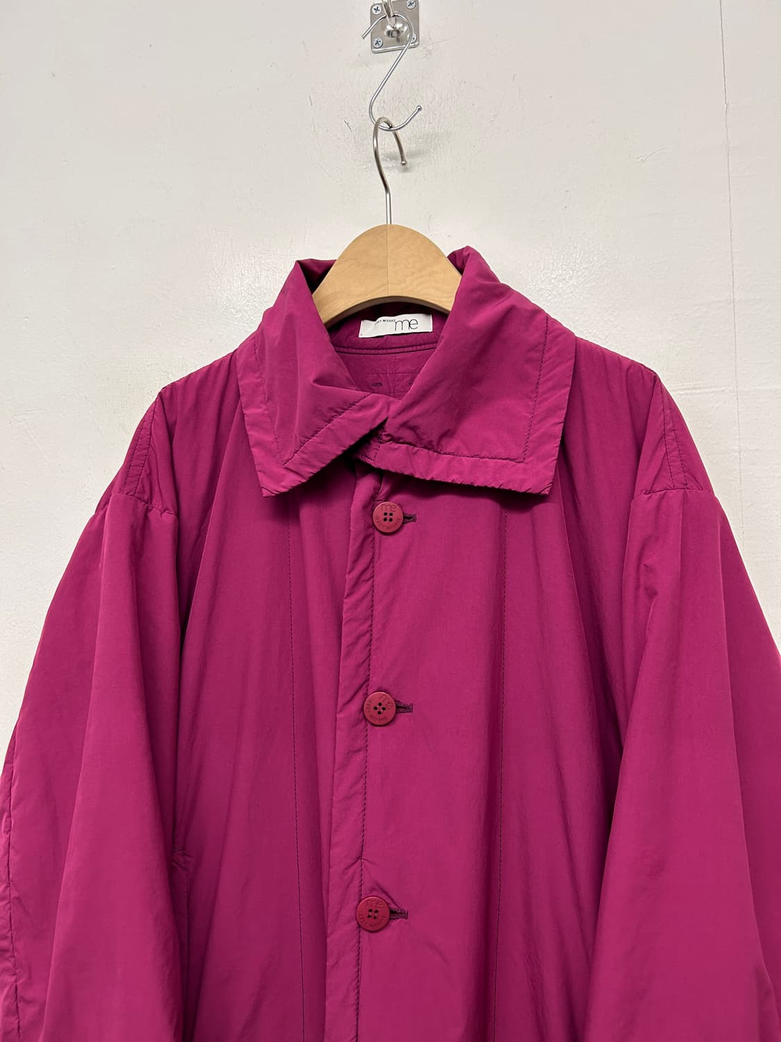 me ISSEY MIYAKE Magenta Long Coat 상품이미지4