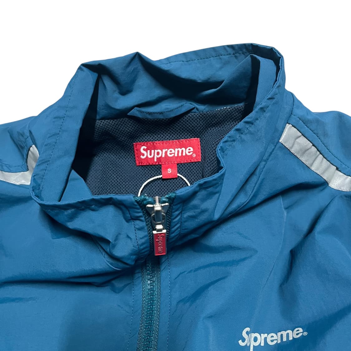 슈프림 리플렉티브 블루 바람막이 상품이미지3