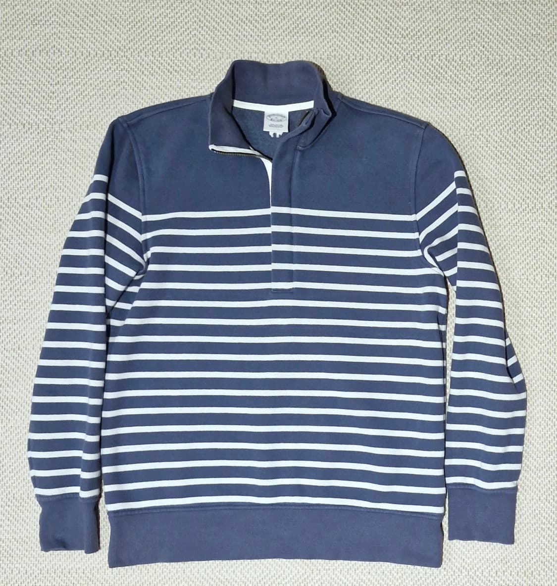 브룩스브라더스 마리너 스트라이프 하프집업 스웨터  상품이미지4