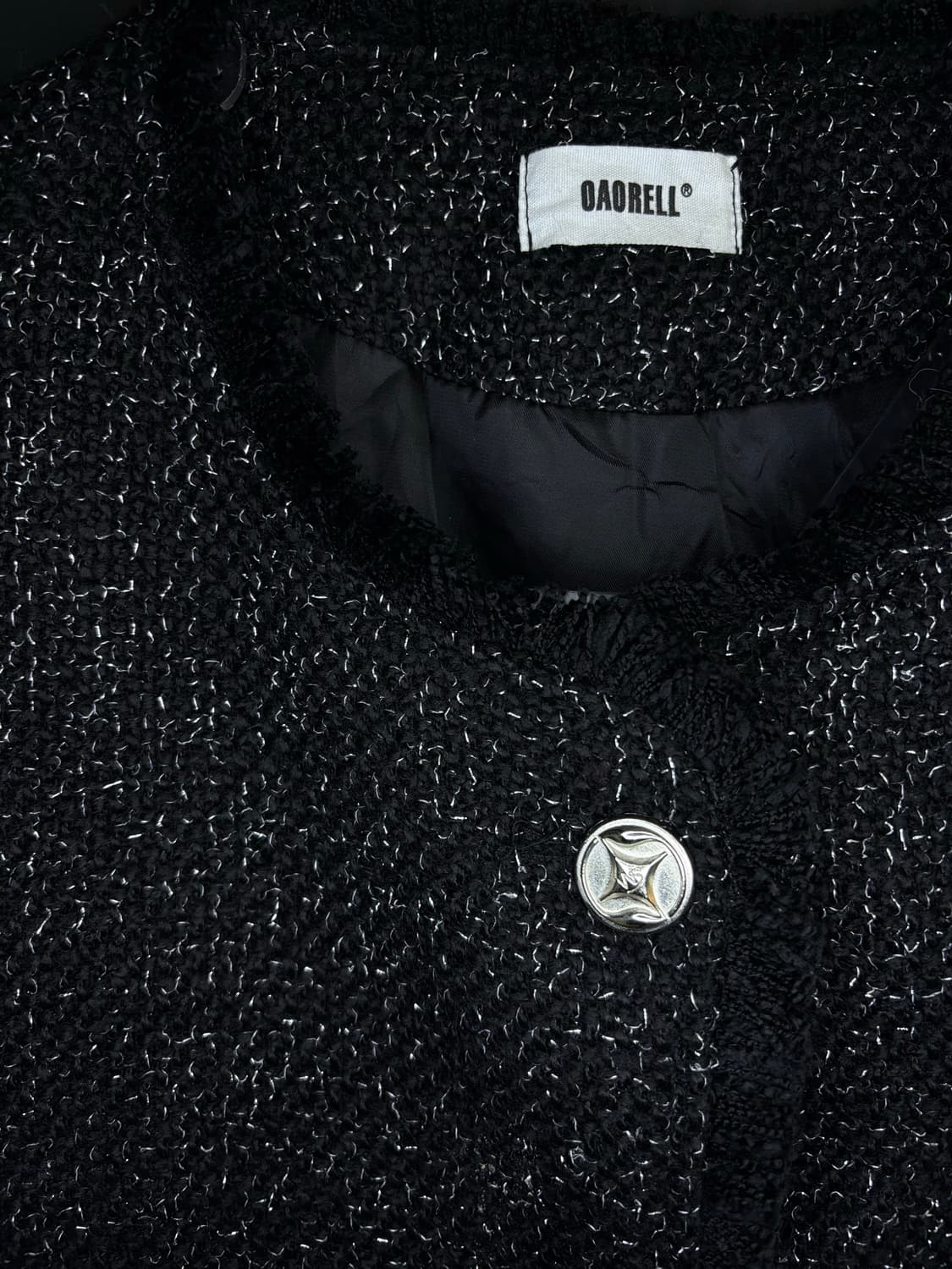 Shadow Texture TWEED 자켓 상품이미지3