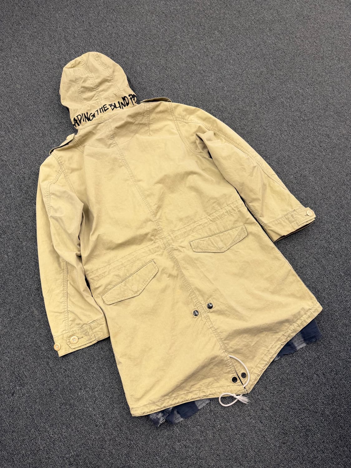 M) 사스콰치패브릭스 빈티지 후드 자켓 상품이미지2