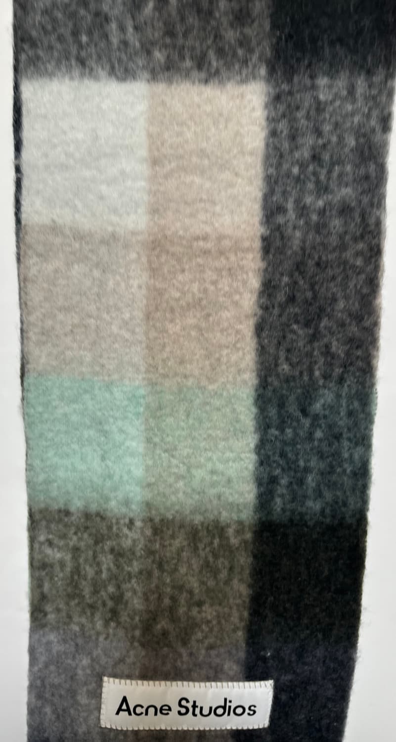 아크네 스튜디오  알파카모헤어울머플러 남여공용그레이정품 상품이미지4