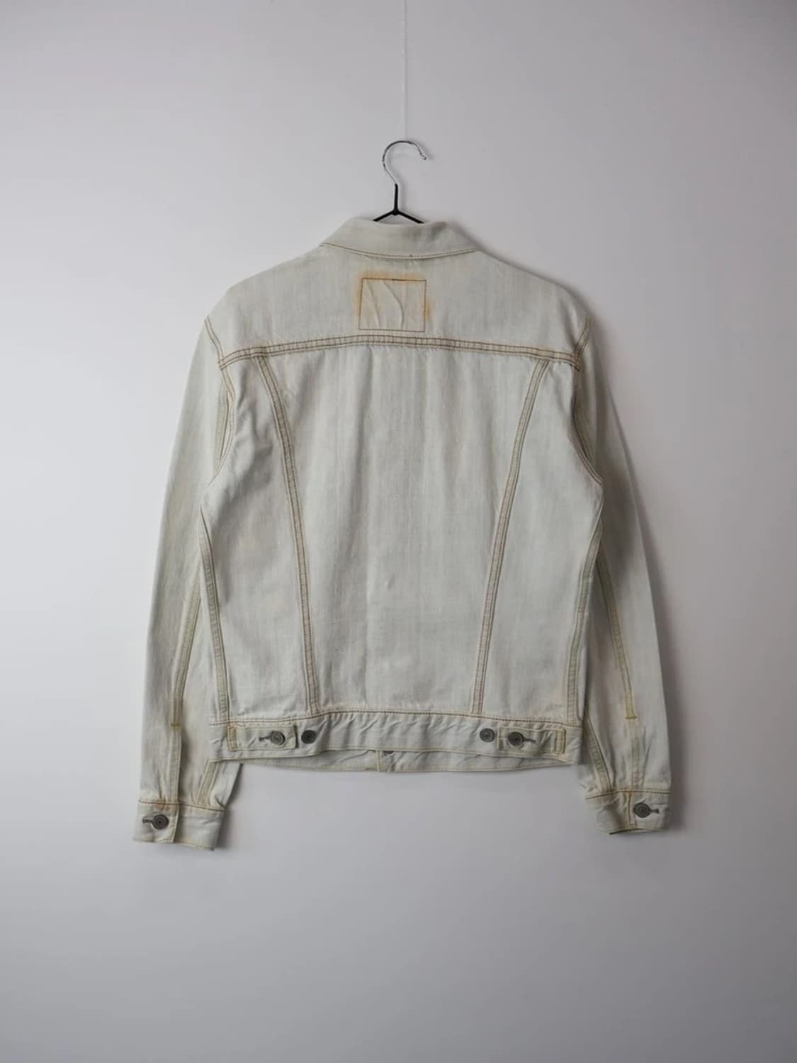 Levi's White Denim Trucker Jacket 상품이미지5